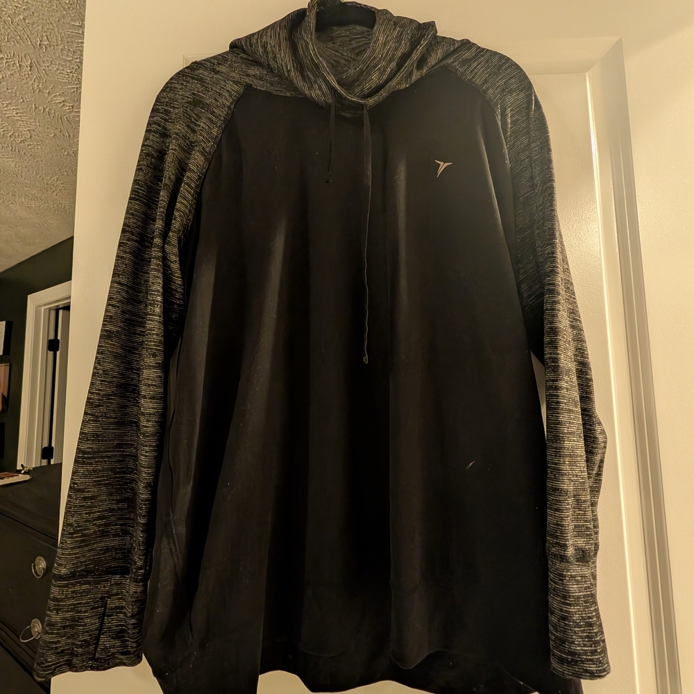Black and Gray Hoodie